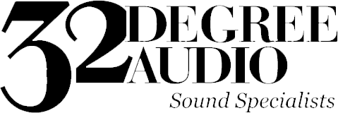 32 Degree Audio Logo